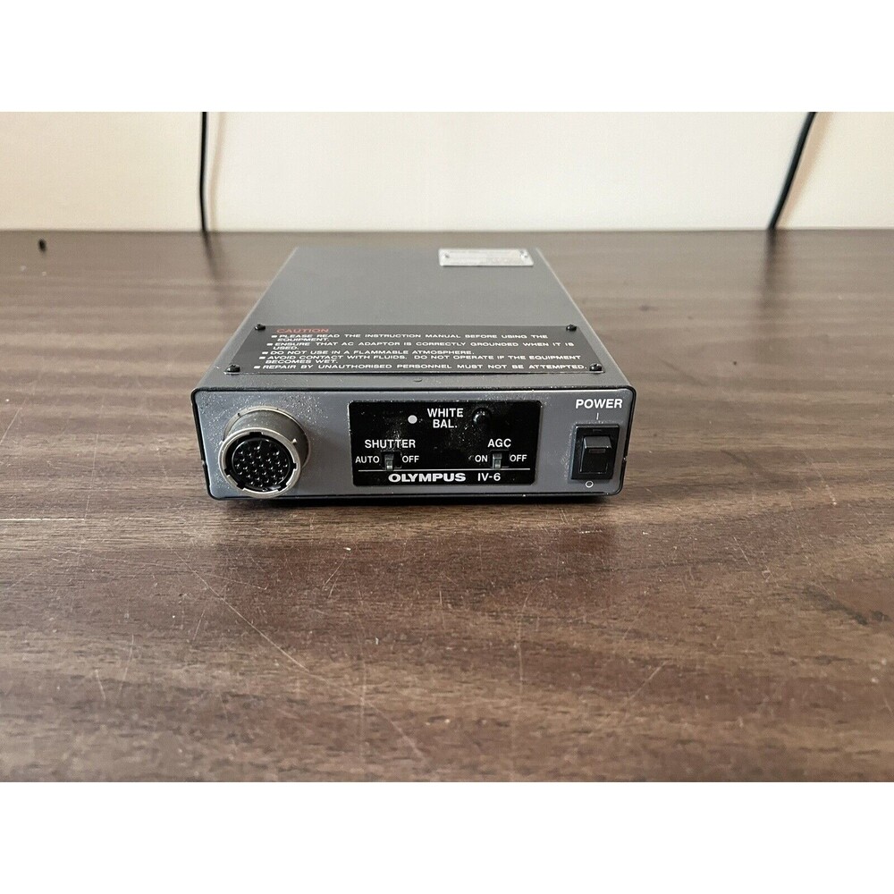 Olympus Model IV-6 Control Unit for Industrial VideoImageScop e: NTSC, 12VDC, 8W